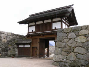 松代城　北の櫓門